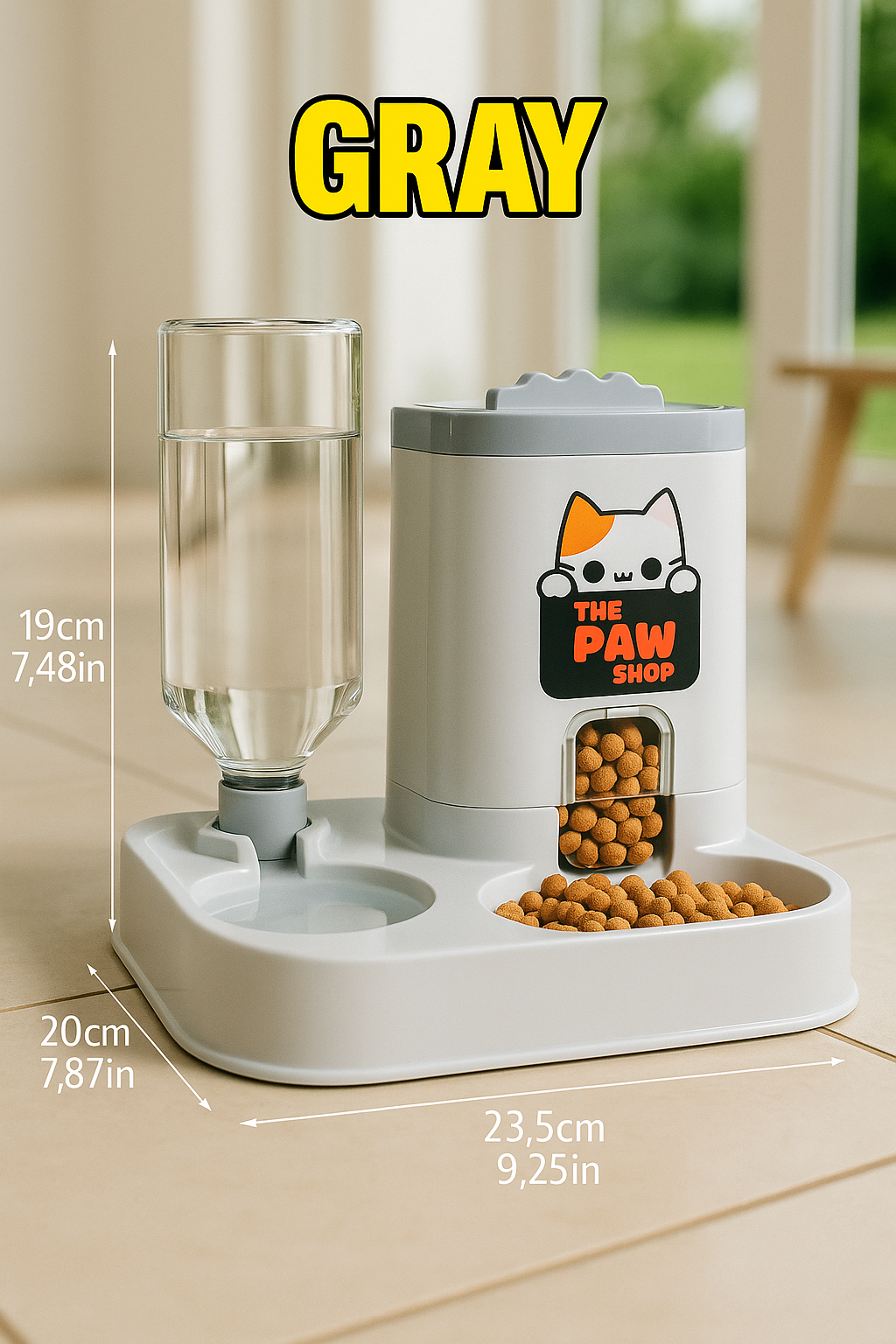 Automatic Food & Water Dispenser