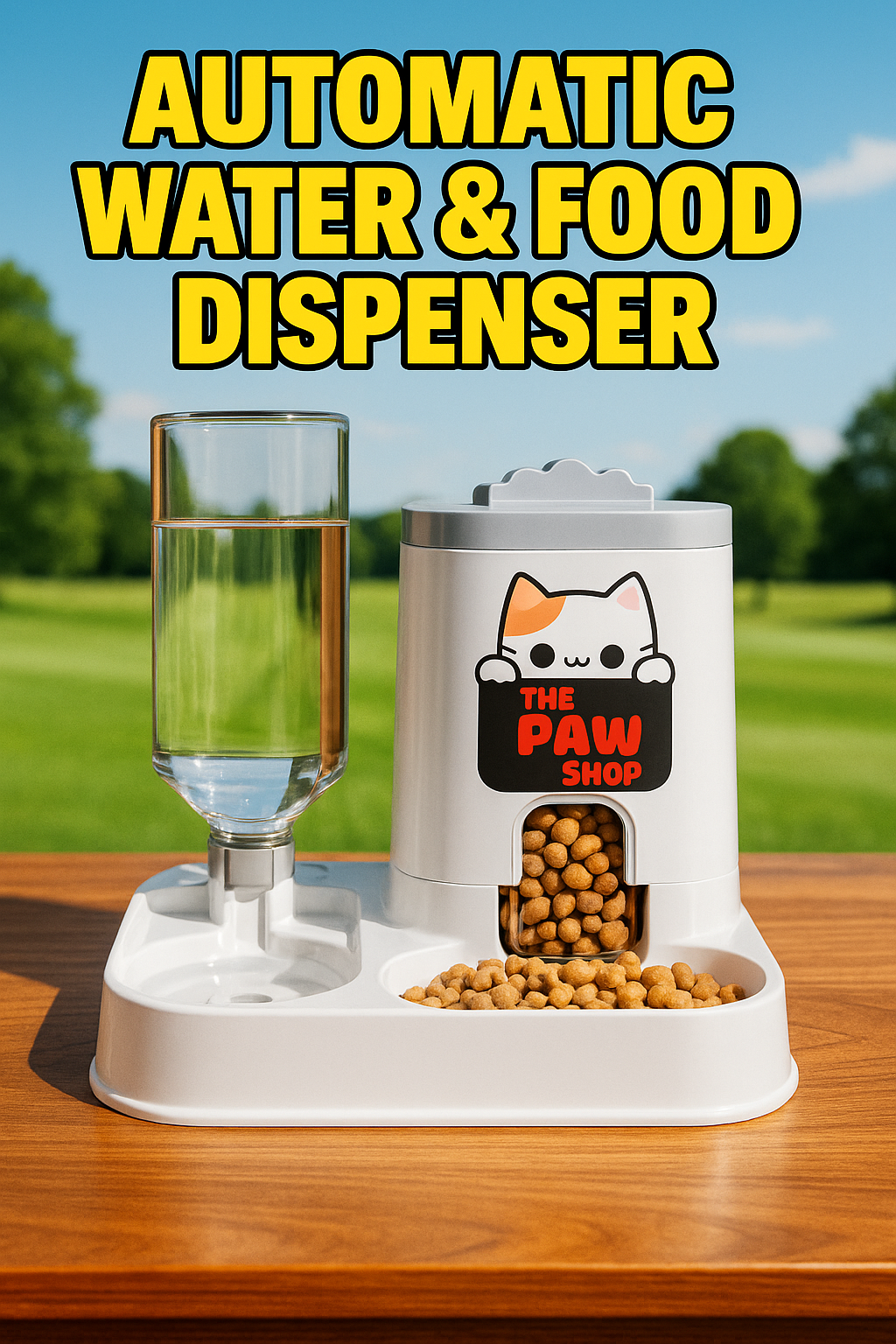 Automatic Food & Water Dispenser