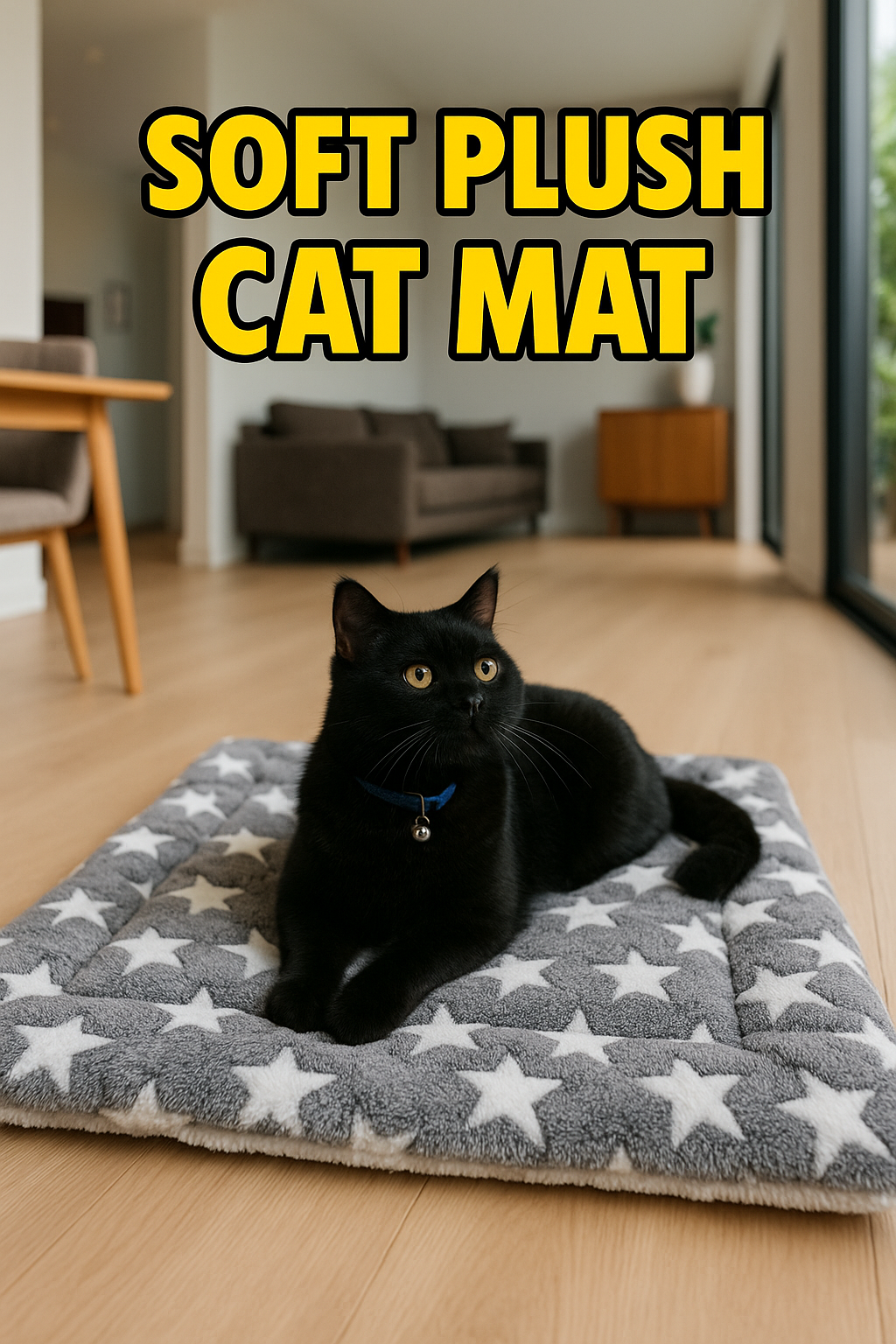 Soft Plush Cat Mat