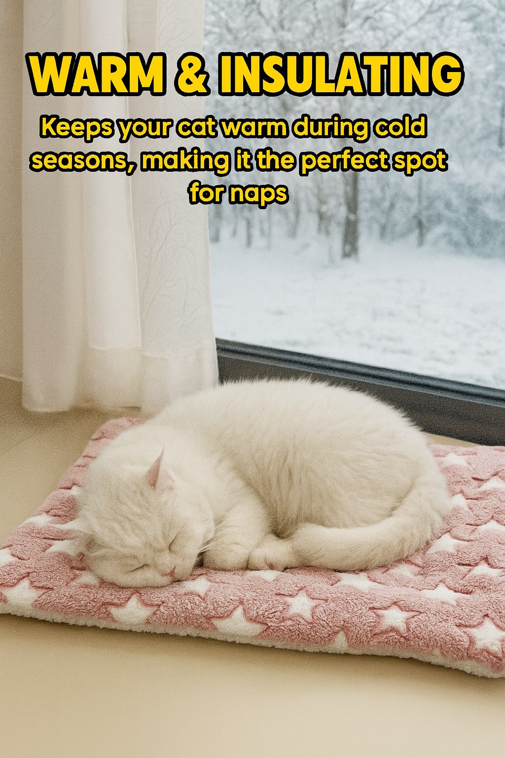 Soft Plush Cat Mat