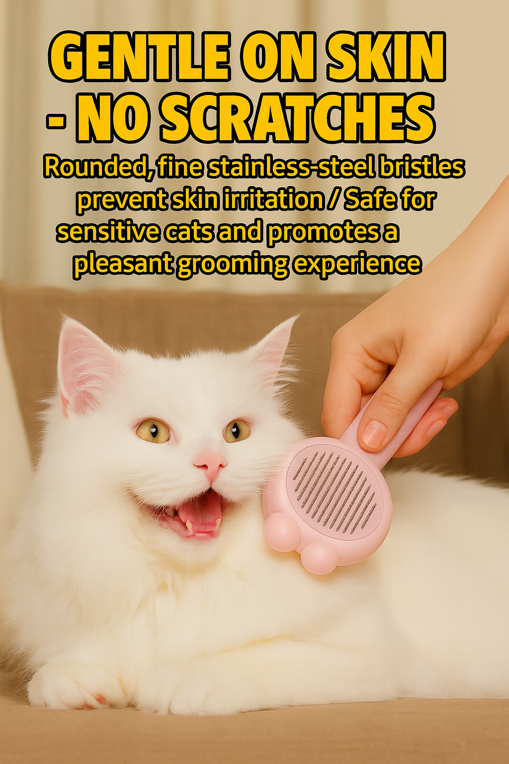 Self Cleaning Slicker Brush
