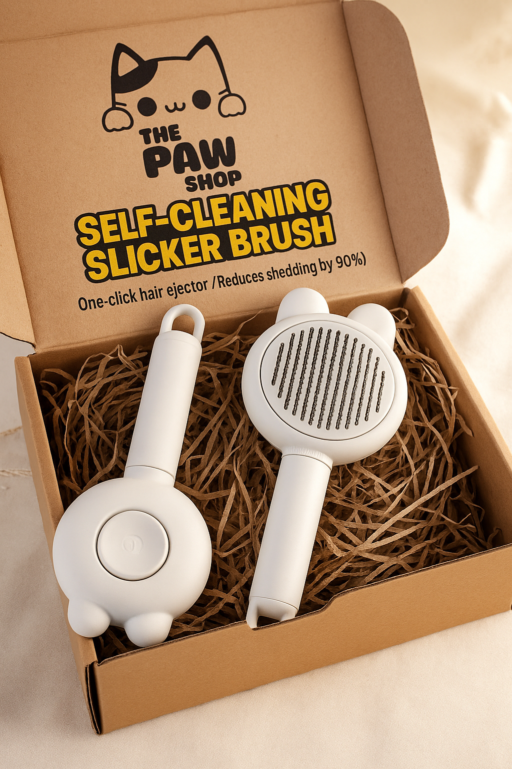 Self Cleaning Slicker Brush