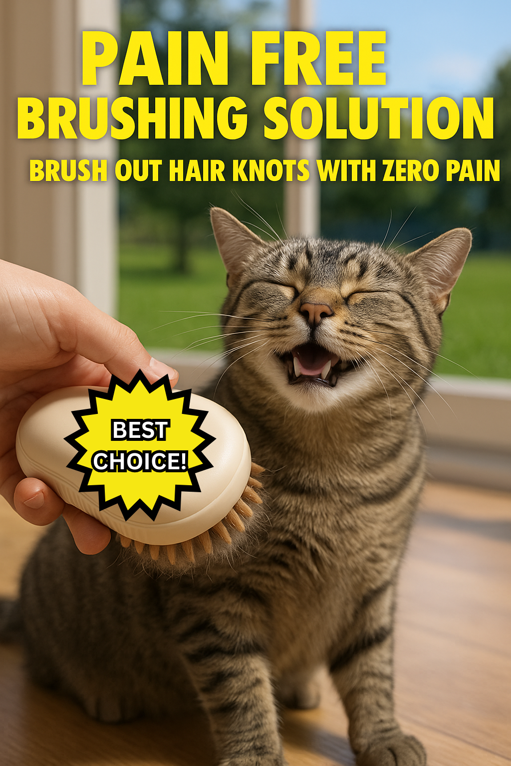 Electric Spray Brush - Painless Detangle Brush
