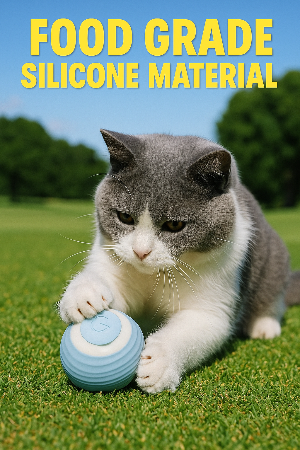 Automatic Cat Teaser Ball - Self Rolling Ball