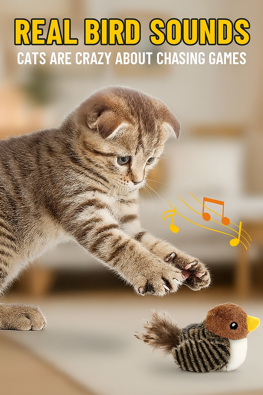 Interactive Bird Toy
