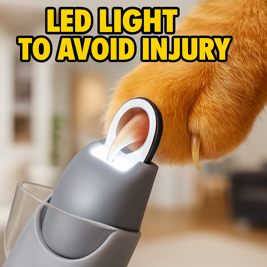 LED Light Assisted Nail Clippers