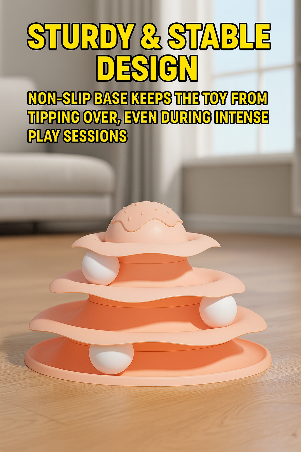 Three - Layer Cat Turntable Toy