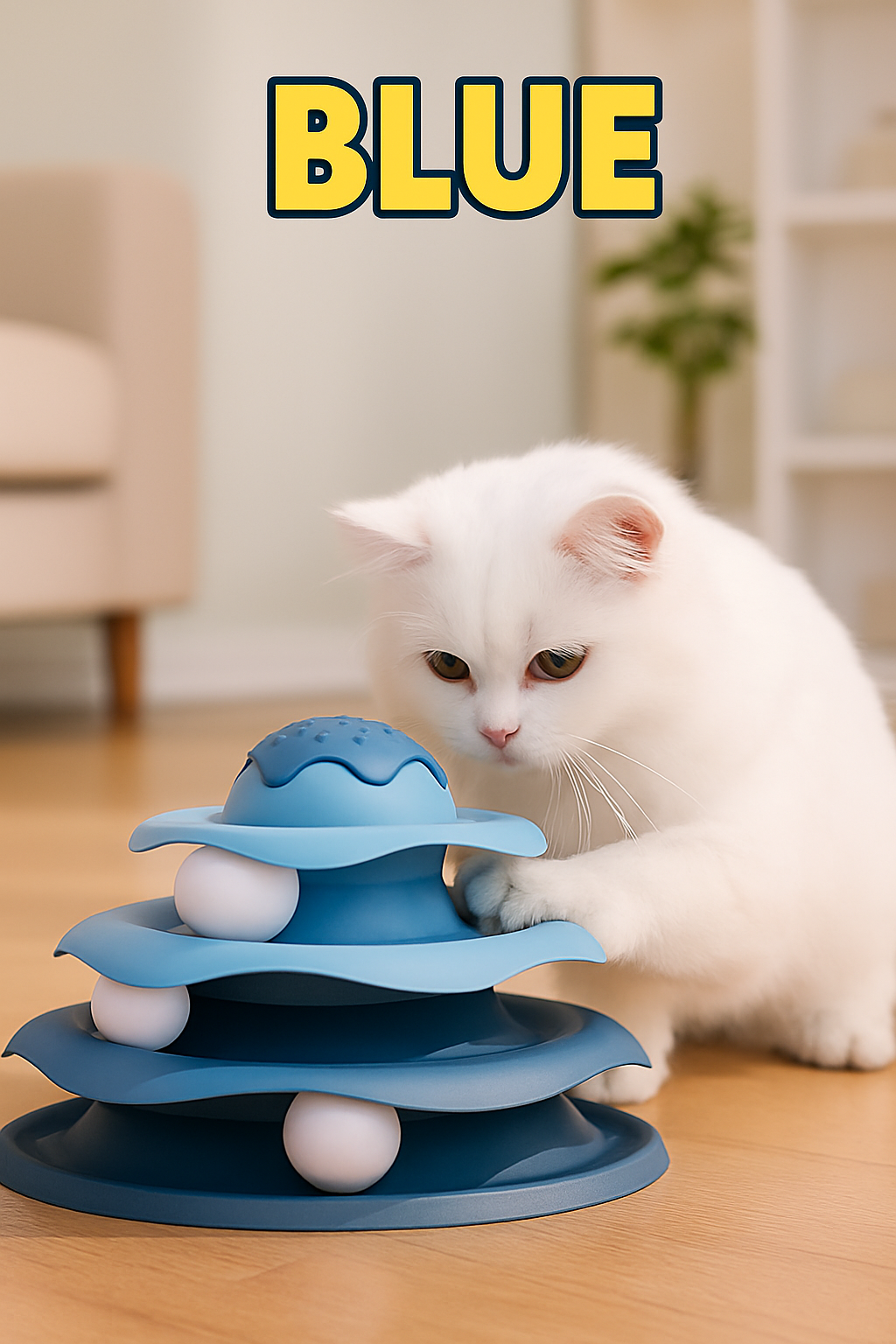Three - Layer Cat Turntable Toy