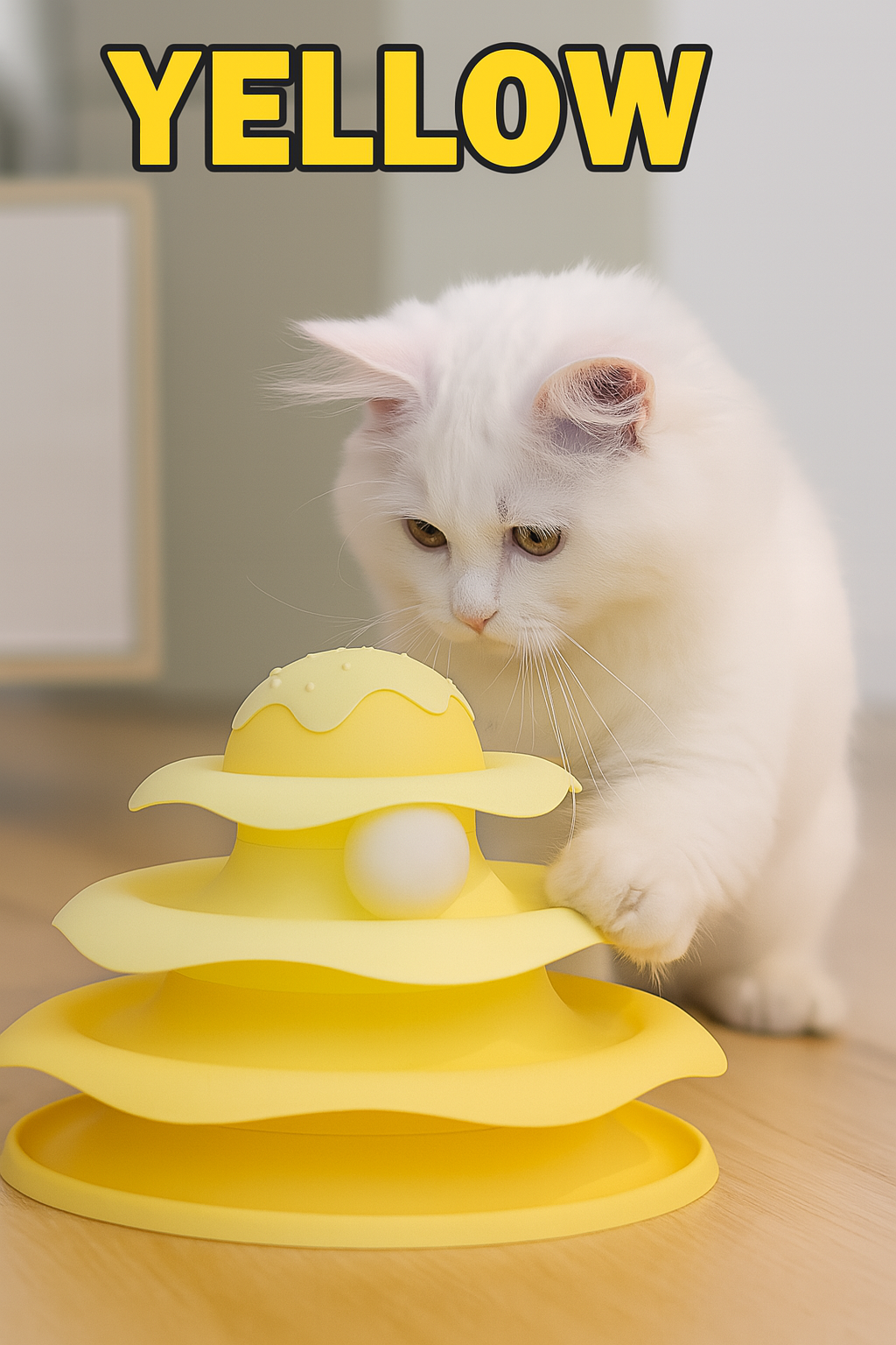 Three - Layer Cat Turntable Toy