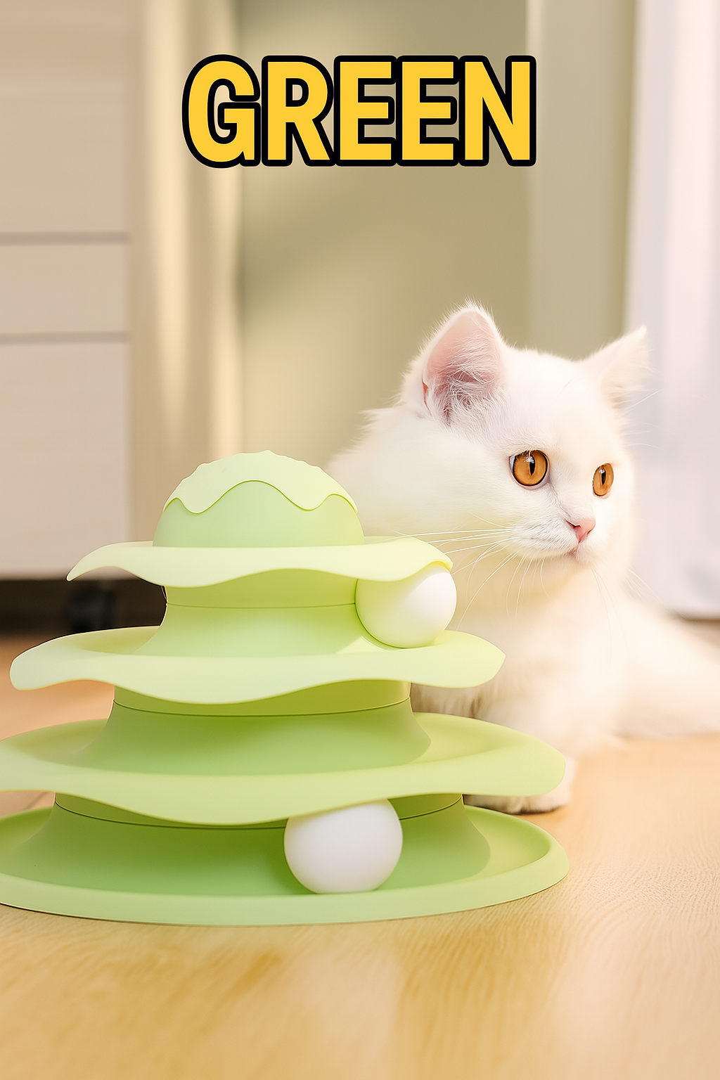 Three - Layer Cat Turntable Toy