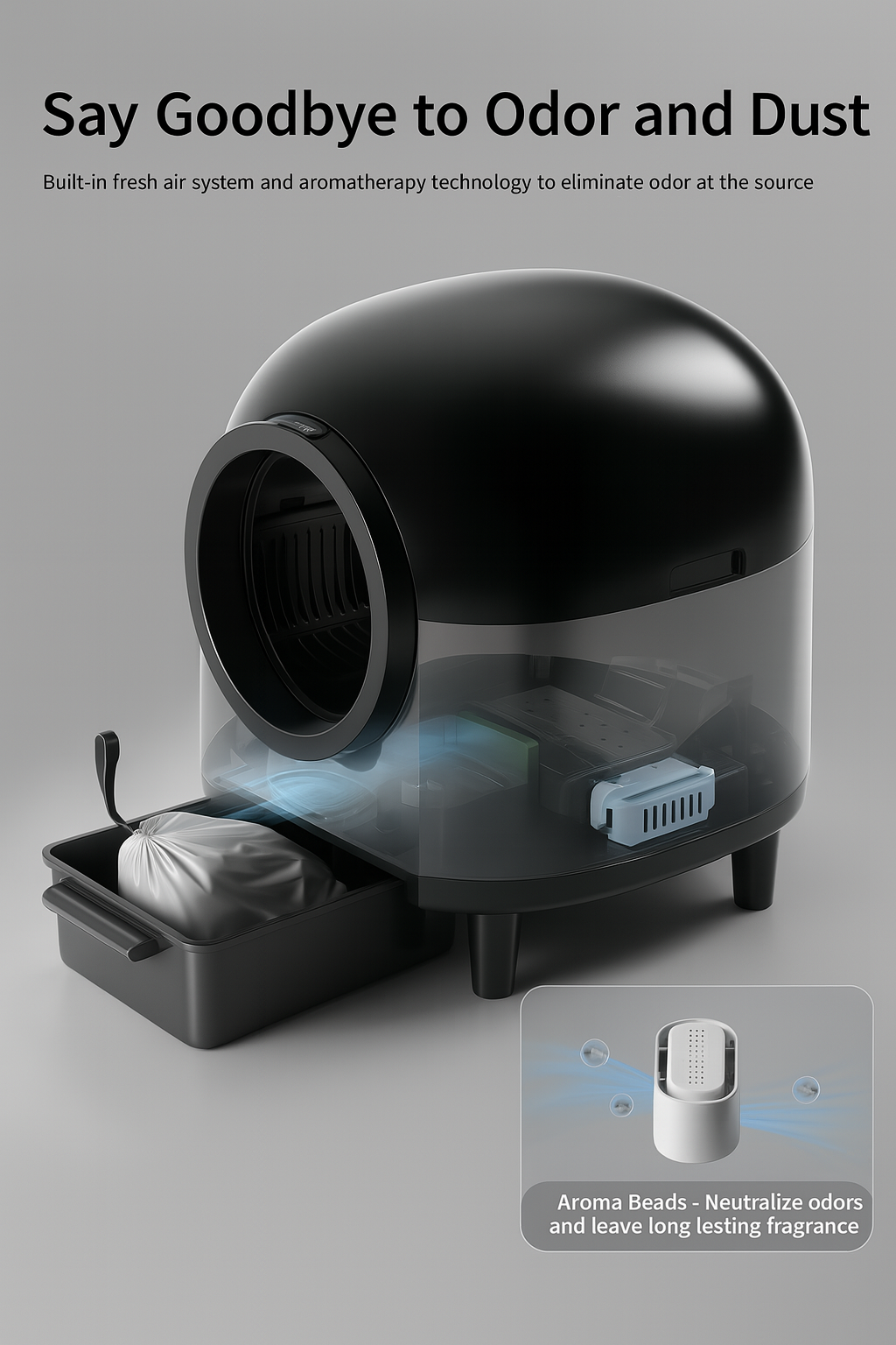 Self Cleaning Litter Box