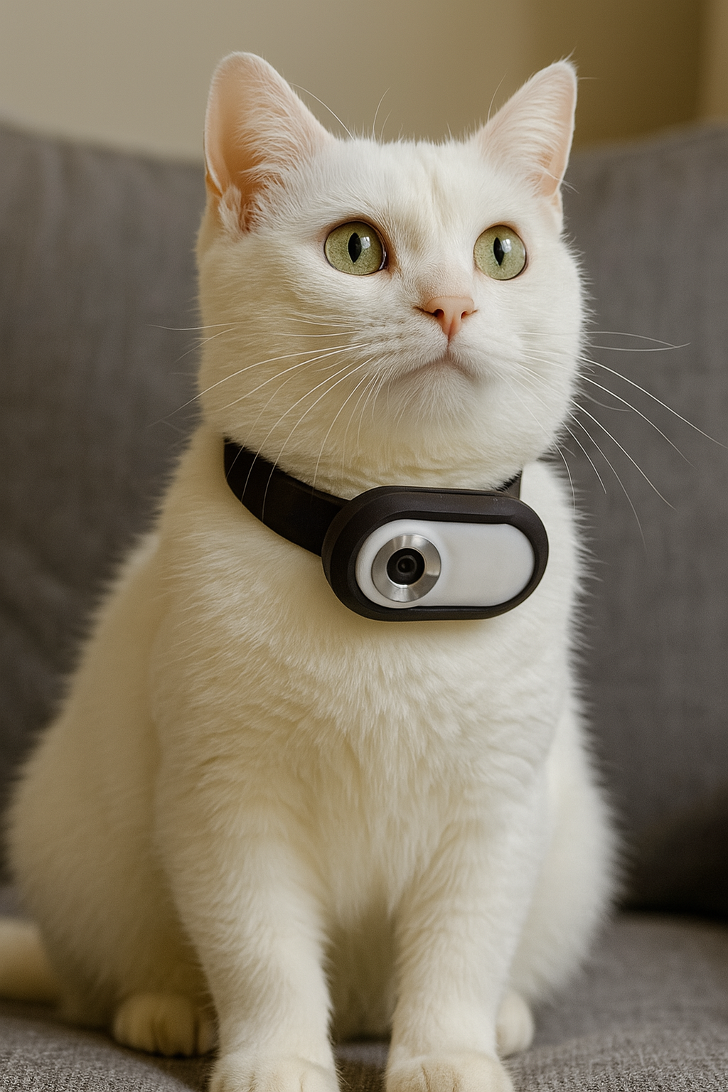 Cat Camera Collar - 1080p HD Quality