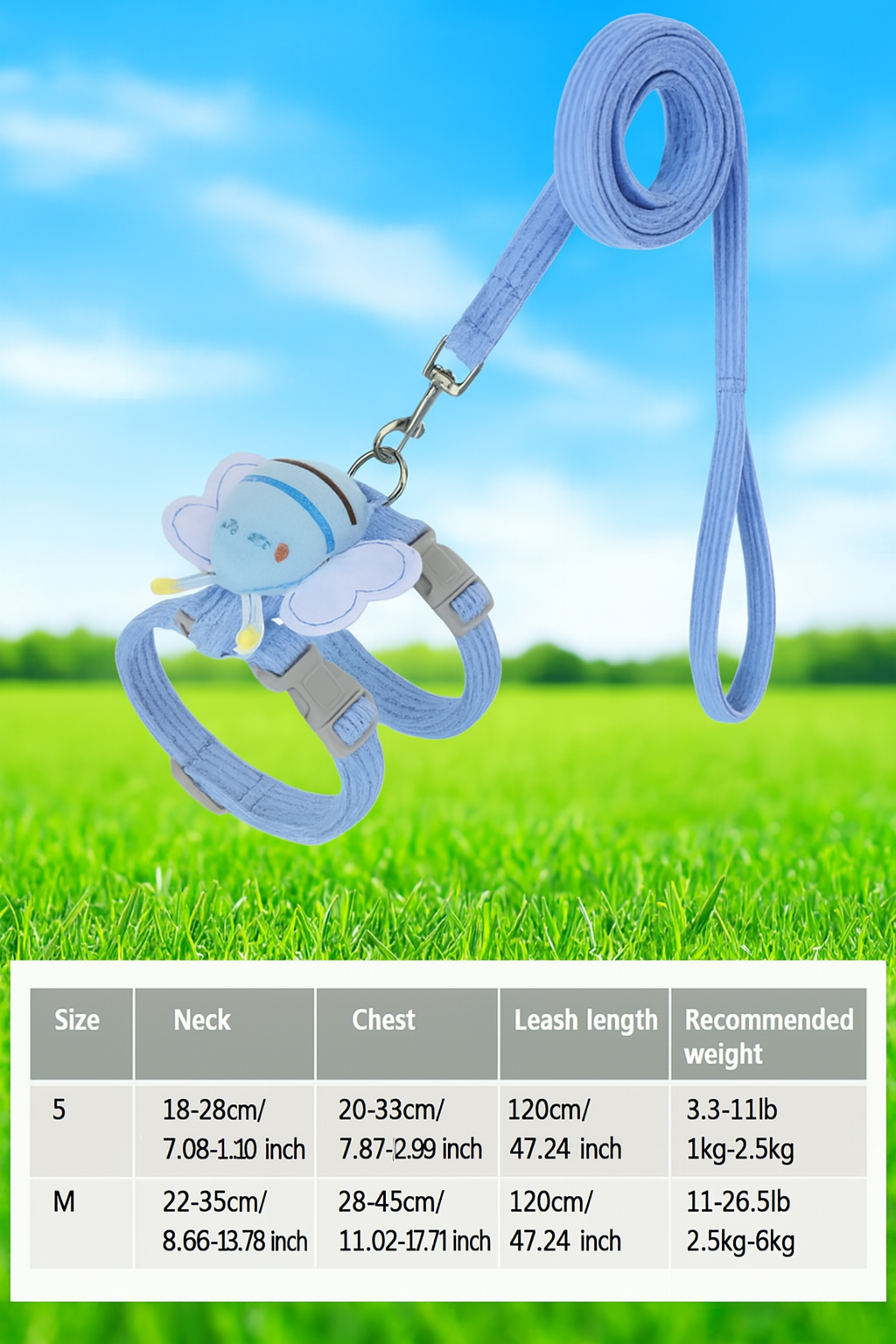 Bumble Bee Cat Leash