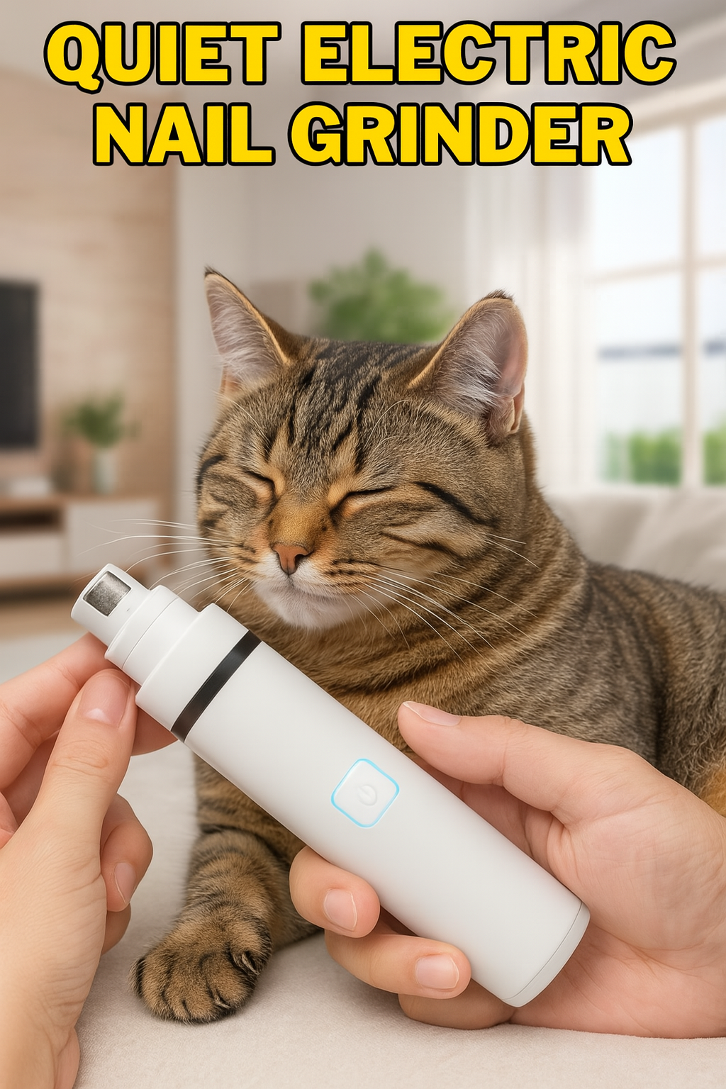 Quiet Electric Nail Grinder - needs editing