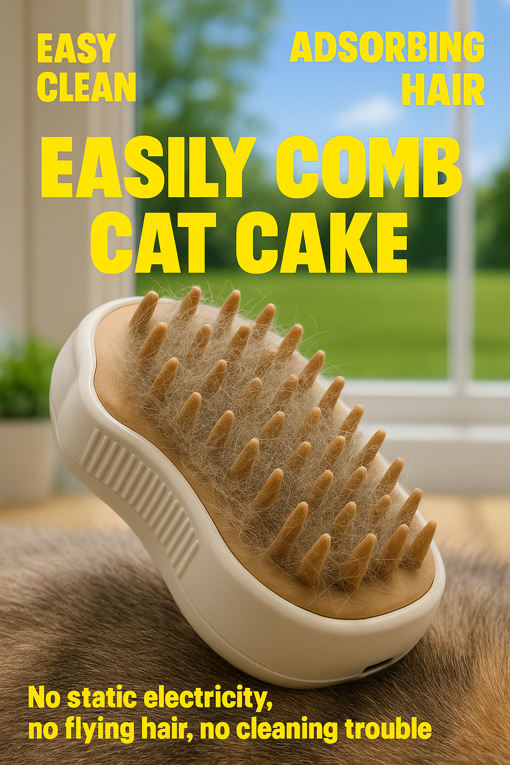 Electric Spray Brush - Painless Detangle Brush
