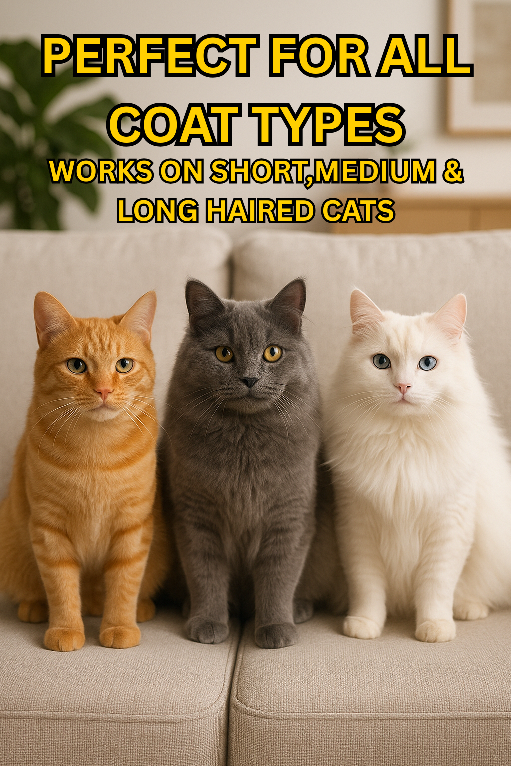 Cat Hair Vacuum Attachment - Stainless Steel