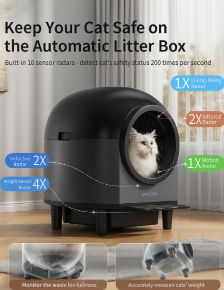 Self Cleaning Litter Box