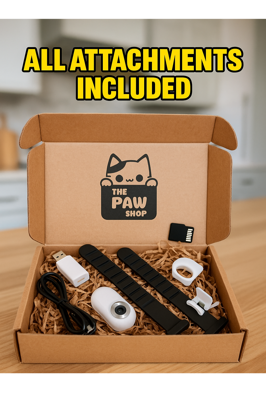 Cat Camera Collar - 1080p HD Quality